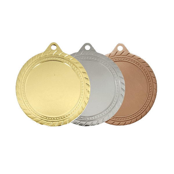 TC10M Medaille in Hoogglans Metaal Ø 70mm.
